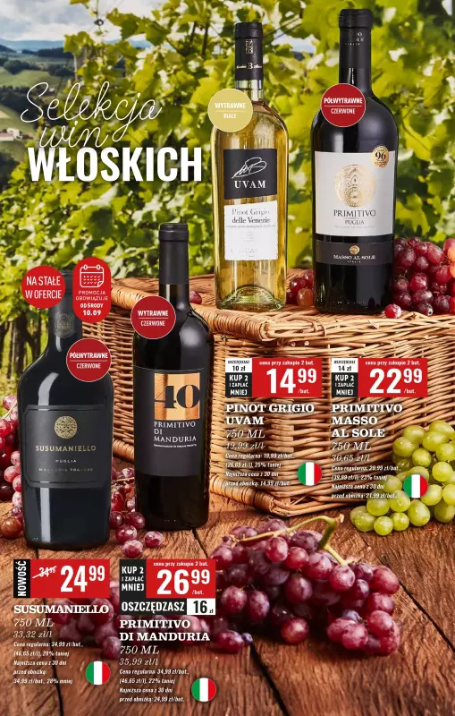 Biedronka - gazetka promocyjna Czas na toast od poniedziałku 08.09 do soboty 20.09 - strona 9