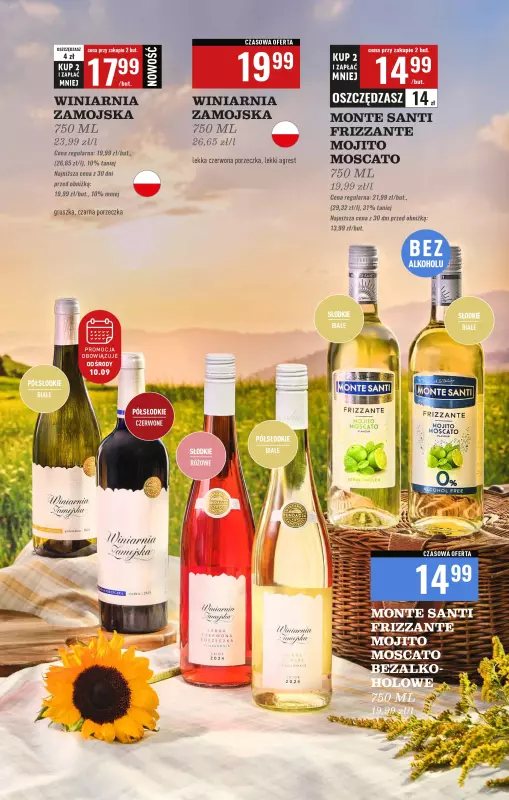 Biedronka - gazetka promocyjna Czas na toast od poniedziałku 08.09 do soboty 20.09 - strona 17