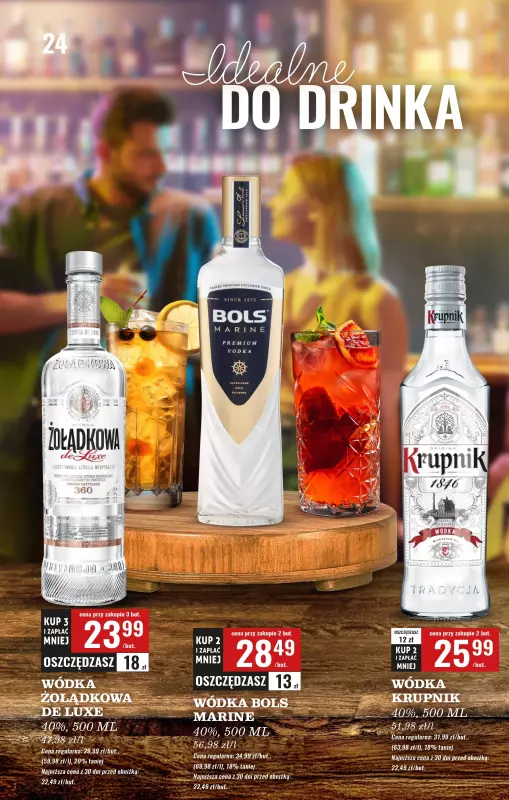 Biedronka - gazetka promocyjna Czas na toast od poniedziałku 08.09 do soboty 20.09 - strona 24