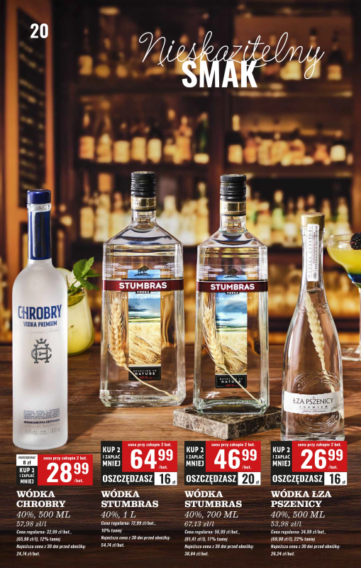 Biedronka - gazetka promocyjna Czas na toast od poniedziałku 08.09 do soboty 20.09 - strona 20