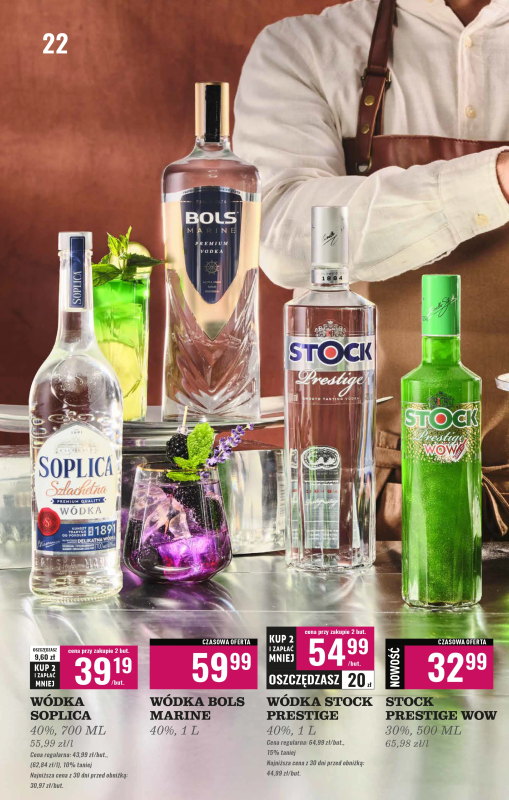 Biedronka - gazetka promocyjna Czas na toast od poniedziałku 08.09 do soboty 20.09 - strona 22