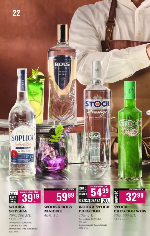 Biedronka - gazetka promocyjna Czas na toast od poniedziałku 08.09 do soboty 20.09 - strona 22