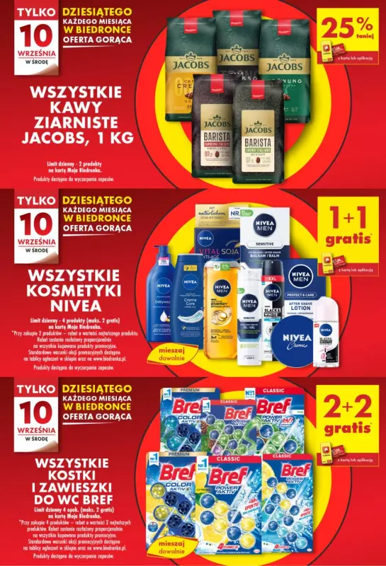 Biedronka - gazetka promocyjna Biedronkowe oszczędności od poniedziałku 08.09 do środy 10.09 - strona 8