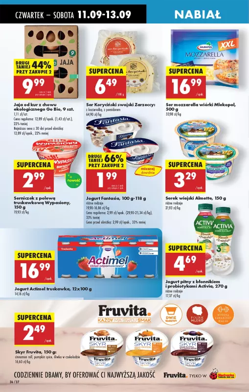 Biedronka - gazetka promocyjna Od czwartku od czwartku 11.09 do środy 17.09 - strona 38