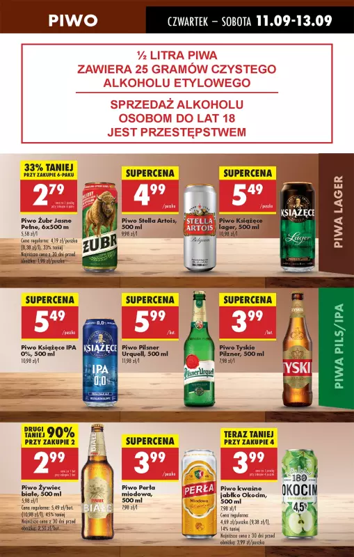 Biedronka - gazetka promocyjna Od czwartku od czwartku 11.09 do środy 17.09 - strona 51