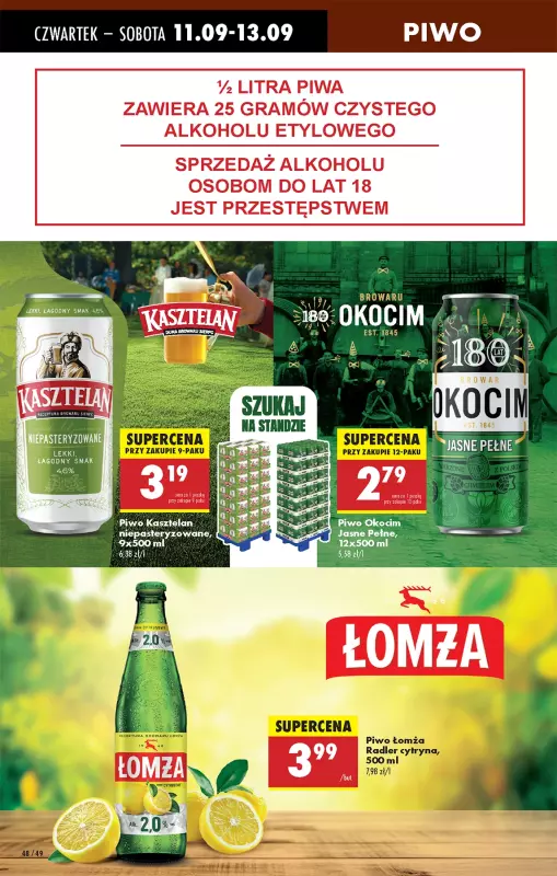 Biedronka - gazetka promocyjna Od czwartku od czwartku 11.09 do środy 17.09 - strona 50