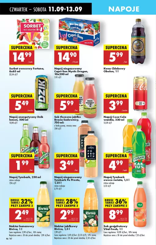 Biedronka - gazetka promocyjna Od czwartku od czwartku 11.09 do środy 17.09 - strona 48