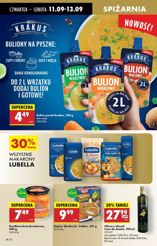 Biedronka - gazetka promocyjna Od czwartku od czwartku 11.09 do środy 17.09 - strona 42