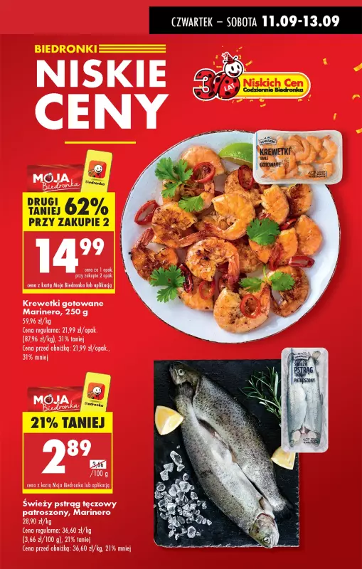 Biedronka - gazetka promocyjna Najlepsze promocje! od czwartku 11.09 do soboty 13.09 - strona 3
