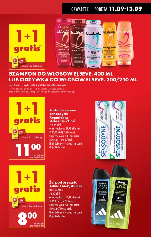 Biedronka - gazetka promocyjna Najlepsze promocje! od czwartku 11.09 do soboty 13.09 - strona 16