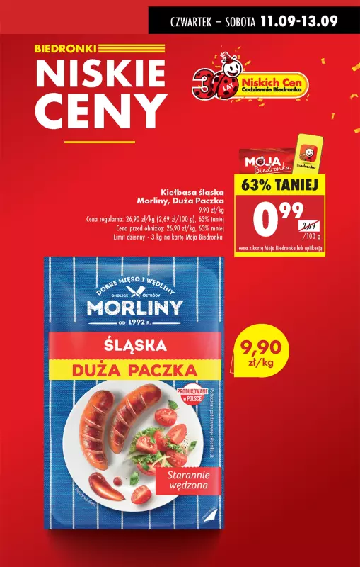 Biedronka - gazetka promocyjna Najlepsze promocje! od czwartku 11.09 do soboty 13.09 - strona 5