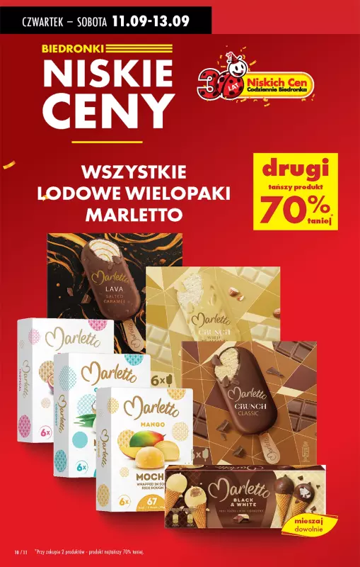 Biedronka - gazetka promocyjna Najlepsze promocje! od czwartku 11.09 do soboty 13.09 - strona 11