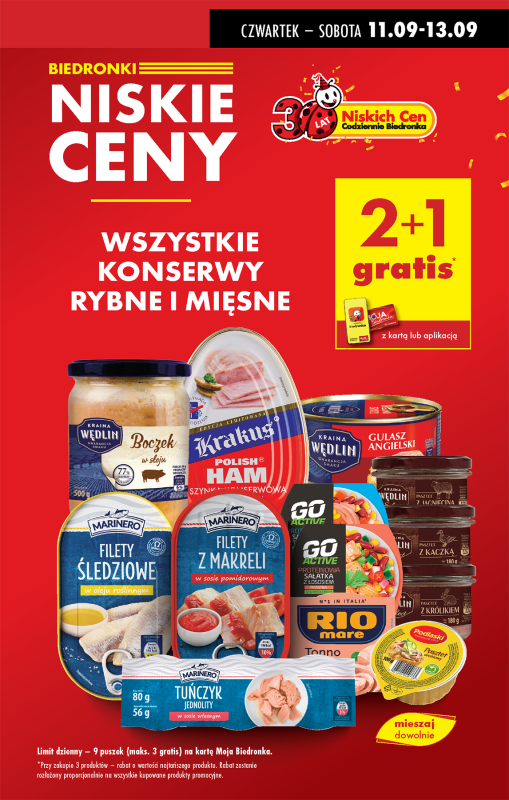 Biedronka - gazetka promocyjna Najlepsze promocje! od czwartku 11.09 do soboty 13.09 - strona 6