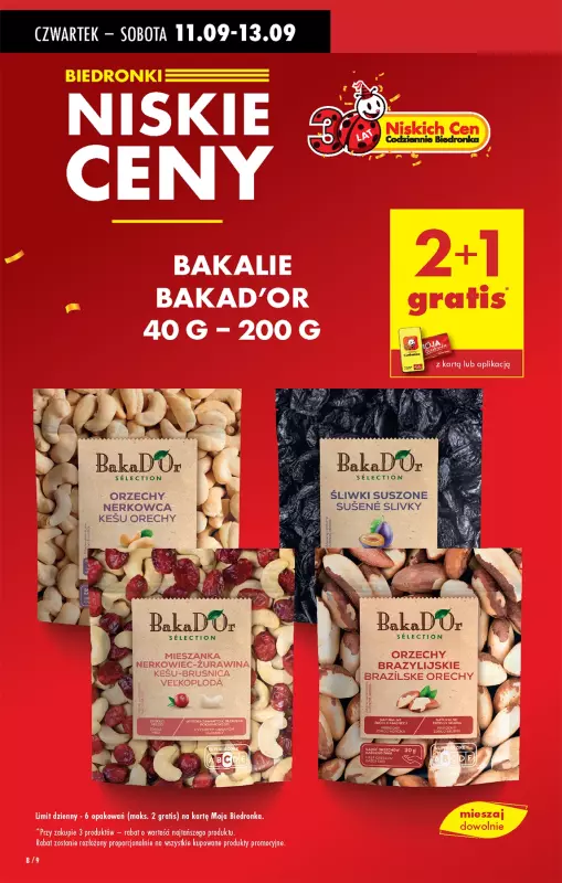 Biedronka - gazetka promocyjna Najlepsze promocje! od czwartku 11.09 do soboty 13.09 - strona 9