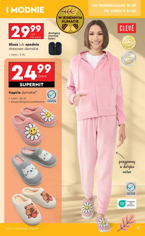 Biedronka - gazetka promocyjna Okazje tygodnia od 15.09 od poniedziałku 15.09 do środy 01.10 - strona 19