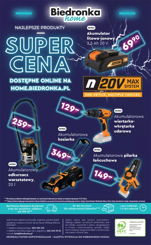 Biedronka - gazetka promocyjna Okazje tygodnia od 15.09 od poniedziałku 15.09 do środy 01.10 - strona 47