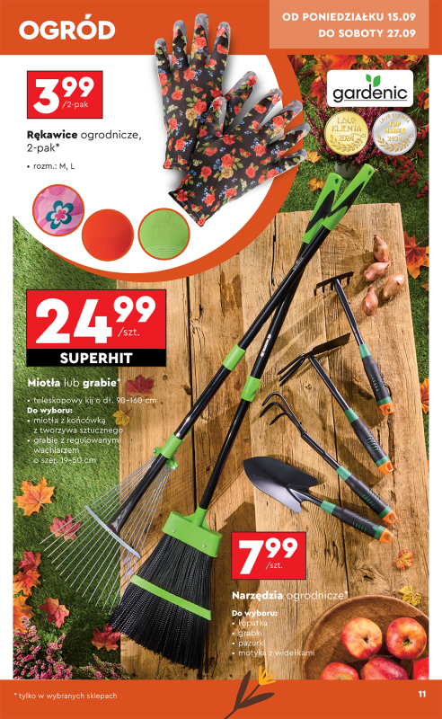 Biedronka - gazetka promocyjna Okazje tygodnia od 15.09 od poniedziałku 15.09 do środy 01.10 - strona 13