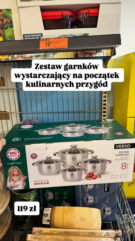Biedronka - gazetka promocyjna Wasze Inspiracje - produkty do domu od piątku 12.09 