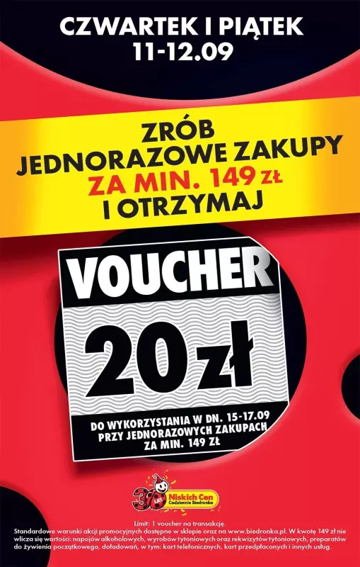 Biedronka - gazetka promocyjna Tani Weekend   - strona 3
