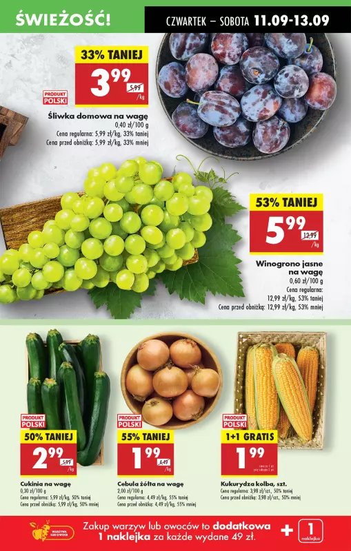 Biedronka - gazetka promocyjna Od czwartku od czwartku 11.09 do środy 17.09 - strona 21