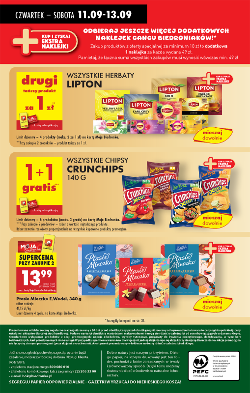 Biedronka - gazetka promocyjna Od czwartku od czwartku 11.09 do środy 17.09 - strona 70
