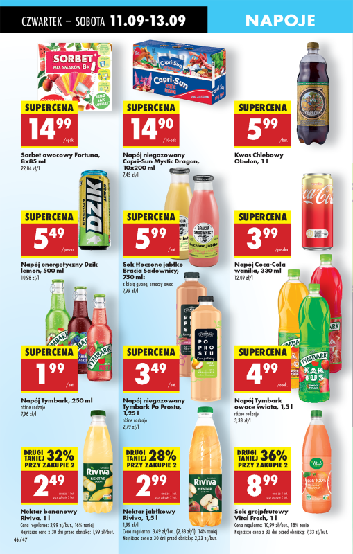 Biedronka - gazetka promocyjna Od czwartku od czwartku 11.09 do środy 17.09 - strona 50