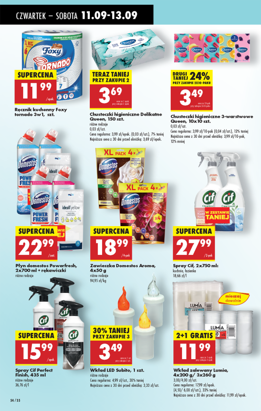 Biedronka - gazetka promocyjna Od czwartku od czwartku 11.09 do środy 17.09 - strona 62