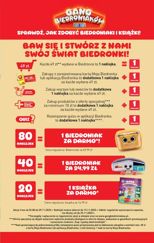 Biedronka - gazetka promocyjna Od czwartku od czwartku 11.09 do środy 17.09 - strona 33