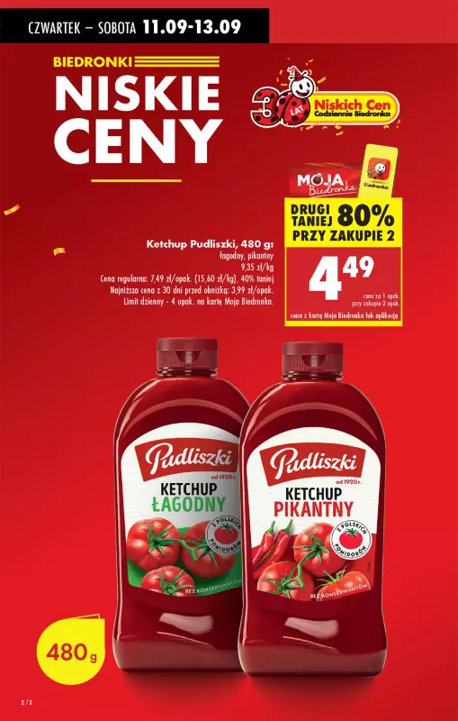 Biedronka - gazetka promocyjna Od czwartku   - strona 2