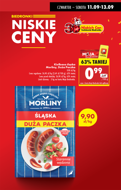 Biedronka - gazetka promocyjna Od czwartku od czwartku 11.09 do środy 17.09 - strona 3