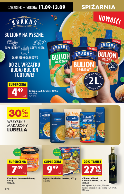 Biedronka - gazetka promocyjna Od czwartku od czwartku 11.09 do środy 17.09 - strona 44