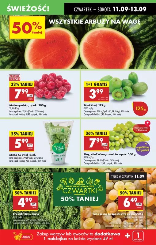Biedronka - gazetka promocyjna Od czwartku od czwartku 11.09 do środy 17.09 - strona 23