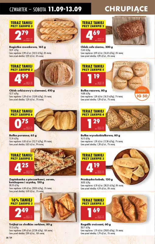 Biedronka - gazetka promocyjna Od czwartku, Z ladą tradycyjną od czwartku 11.09 do środy 17.09 - strona 30