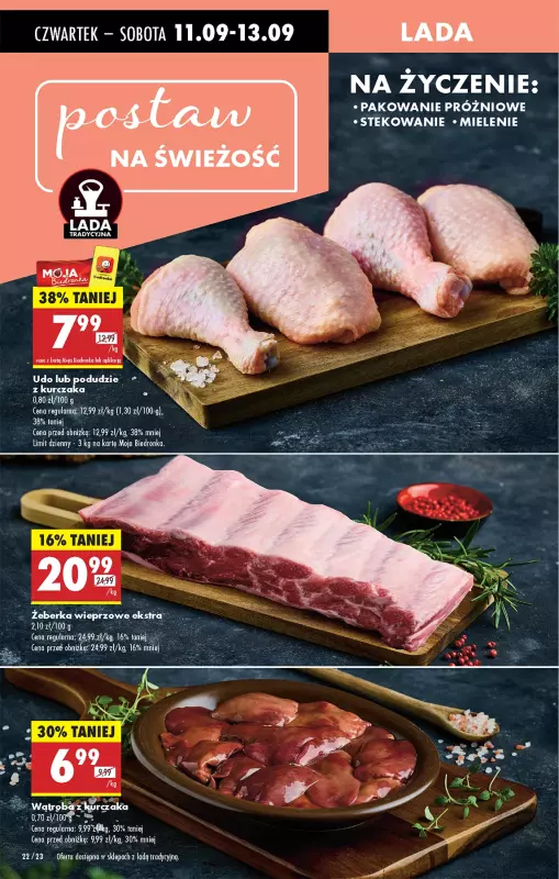 Biedronka - gazetka promocyjna Od czwartku, Z ladą tradycyjną od czwartku 11.09 do środy 17.09 - strona 24