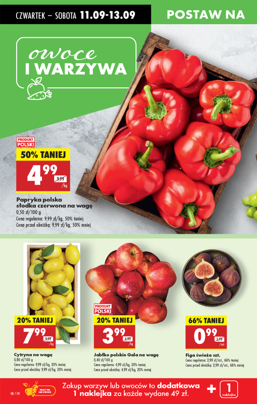 Biedronka - gazetka promocyjna Od czwartku, Z ladą tradycyjną od czwartku 11.09 do środy 17.09 - strona 20