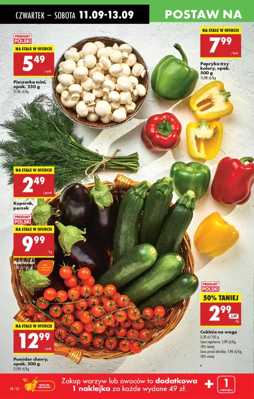 Biedronka - gazetka promocyjna Od czwartku, Z ladą tradycyjną od czwartku 11.09 do środy 17.09 - strona 22