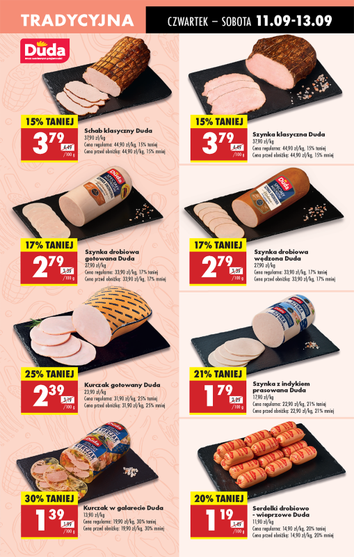 Biedronka - gazetka promocyjna Od czwartku, Z ladą tradycyjną od czwartku 11.09 do środy 17.09 - strona 25