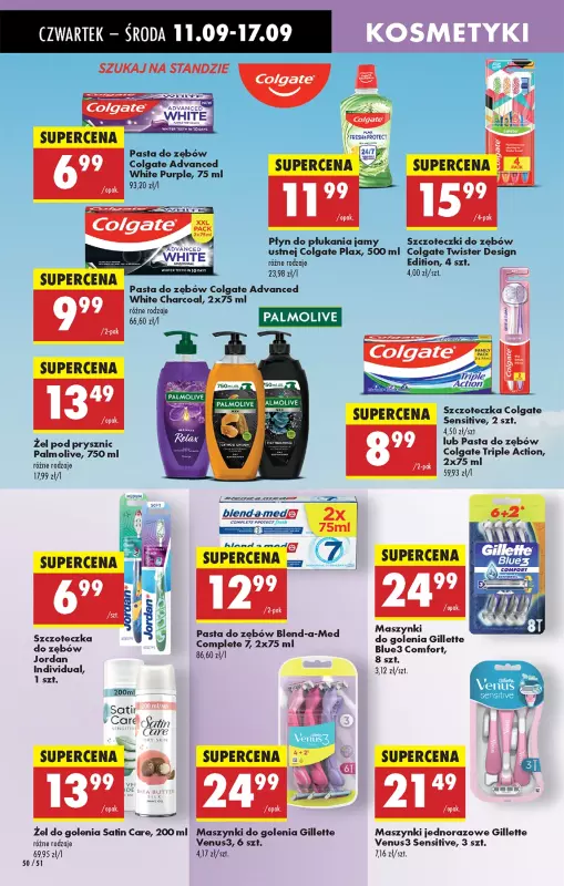 Biedronka - gazetka promocyjna Od czwartku, Z ladą tradycyjną od czwartku 11.09 do środy 17.09 - strona 54
