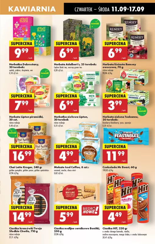 Biedronka - gazetka promocyjna Od czwartku, Z ladą tradycyjną od czwartku 11.09 do środy 17.09 - strona 47