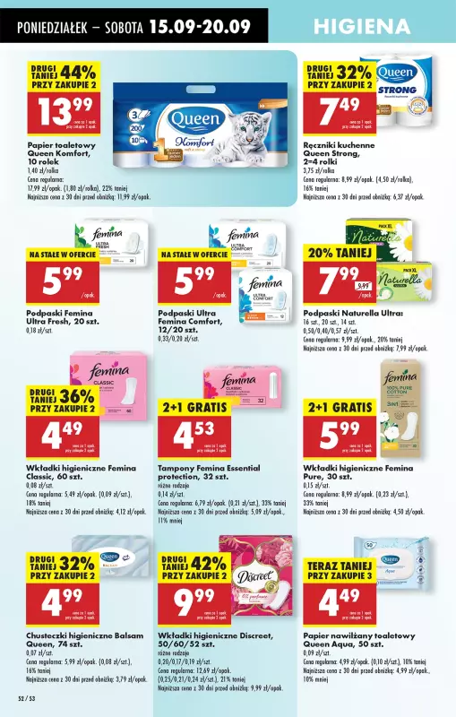 Biedronka - gazetka promocyjna Od poniedziałku od poniedziałku 15.09 do niedzieli 21.09 - strona 56