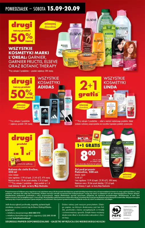Biedronka - gazetka promocyjna Od poniedziałku od poniedziałku 15.09 do niedzieli 21.09 - strona 60