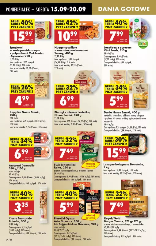 Biedronka - gazetka promocyjna Od poniedziałku od poniedziałku 15.09 do niedzieli 21.09 - strona 38