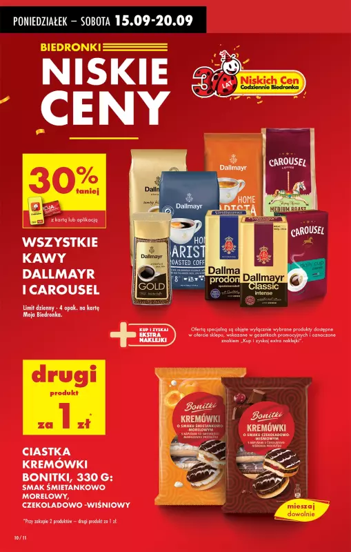 Biedronka - gazetka promocyjna Od poniedziałku od poniedziałku 15.09 do niedzieli 21.09 - strona 12