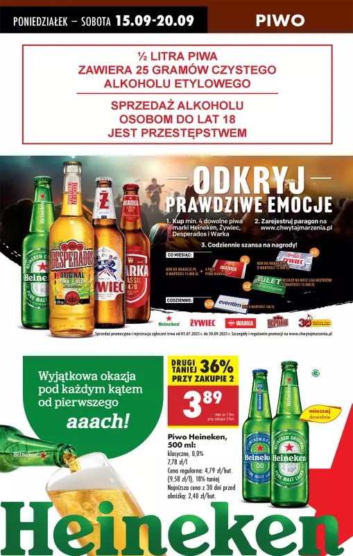 Biedronka - gazetka promocyjna Od poniedziałku od poniedziałku 15.09 do niedzieli 21.09 - strona 70