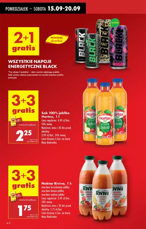 Biedronka - gazetka promocyjna Od poniedziałku od poniedziałku 15.09 do niedzieli 21.09 - strona 10