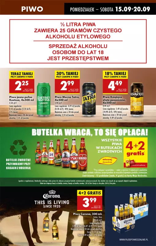 Biedronka - gazetka promocyjna Od poniedziałku od poniedziałku 15.09 do niedzieli 21.09 - strona 49