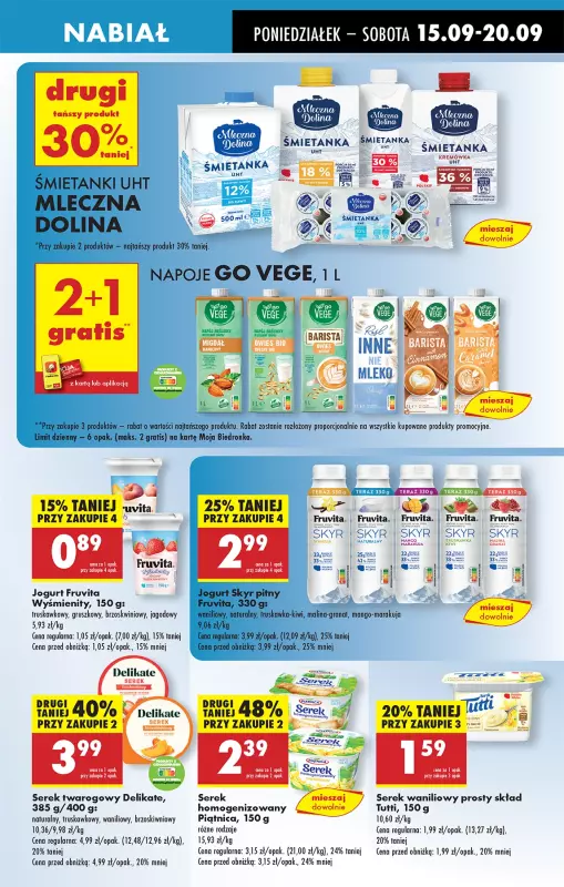 Biedronka - gazetka promocyjna Od poniedziałku od poniedziałku 15.09 do niedzieli 21.09 - strona 35