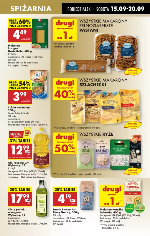 Biedronka - gazetka promocyjna Od poniedziałku od poniedziałku 15.09 do niedzieli 21.09 - strona 39