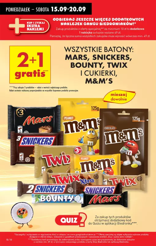 Biedronka - gazetka promocyjna Od poniedziałku od poniedziałku 15.09 do niedzieli 21.09 - strona 16