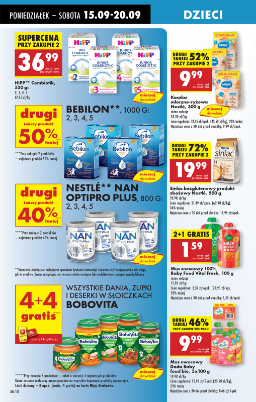 Biedronka - gazetka promocyjna Od poniedziałku od poniedziałku 15.09 do niedzieli 21.09 - strona 54